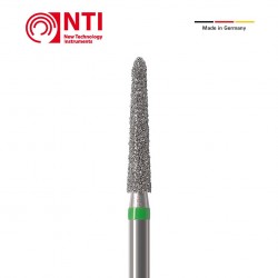 Fresa diamantada FG, troncocónica punta lapiz