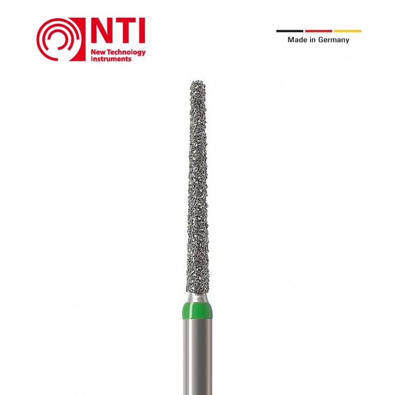 Fresa diamantada FG, cono, largo